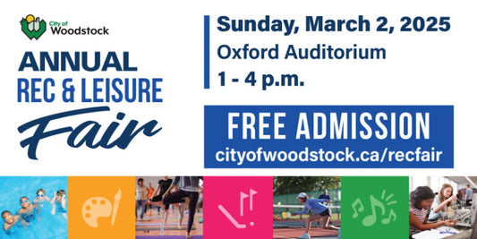 Sun, Mar 2 - OxHS at the Rec & Leisure Fair