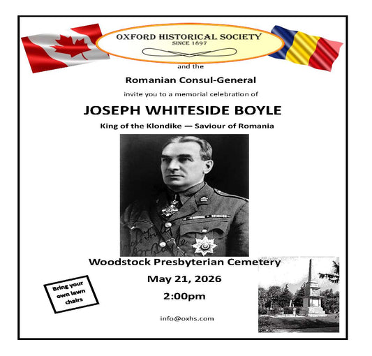 Joseph Whiteside Boyle - "King of the Klondike - Saviour of Romania"