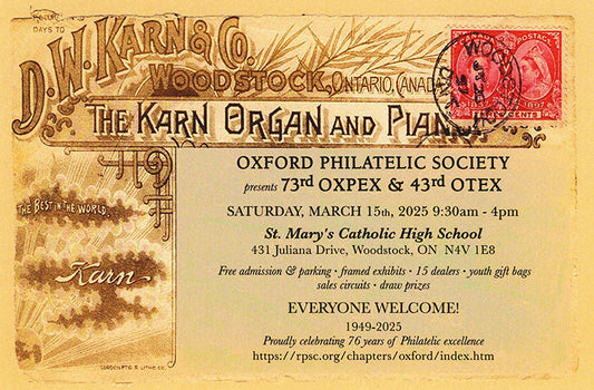 Oxford Philatelic Society – OXPEX/OTEX 2025!