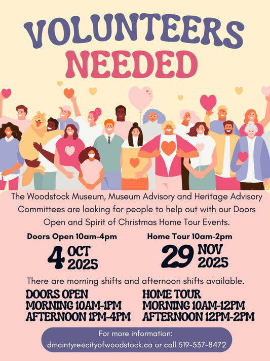 Volunteers Needed for Doors Open & Spirit of Christmas!